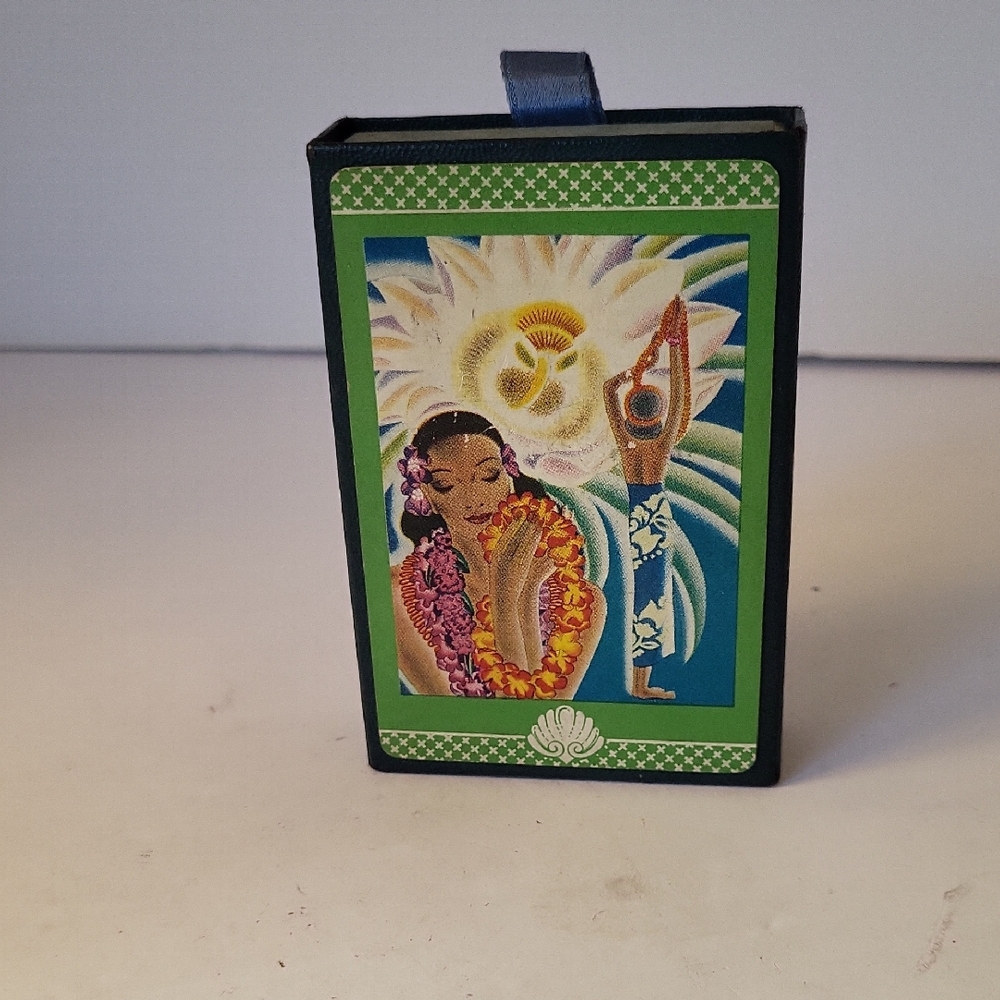 Vintage Duratone Plastic Coated Hawaiian Playing Cards Metson Line Complete Deck